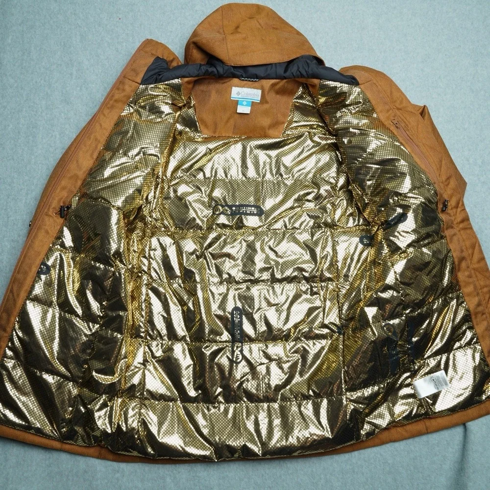 Columbia Women's Portland Omnitech Point Parka Brown XS Jacket NWT $170